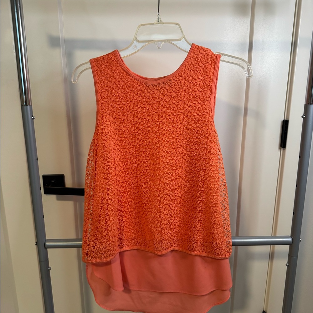 Apt. 9 Bright Orange Top